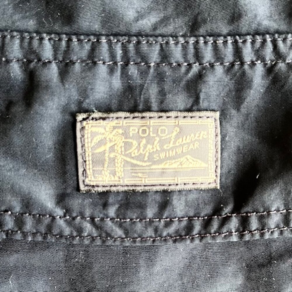 Vintage Polo Ralph Lauren Men's Traveler Swim Trunks | Size Medium - Picture 7 of 9